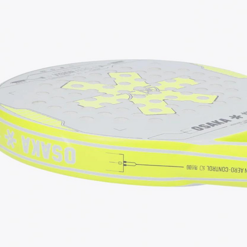 Raquette de padel Osaka Vision Aero Control Jaune tranche - Esprit Padel Shop