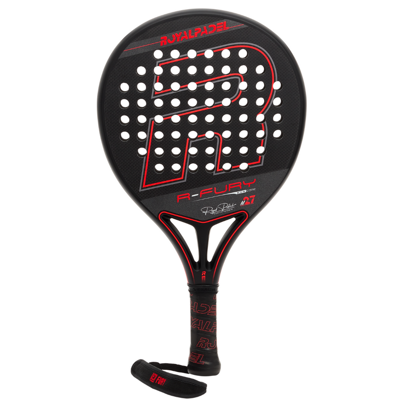 Raquette de padel Royal Padel M27 Fury 2024 face - Esprit Padel Shop
