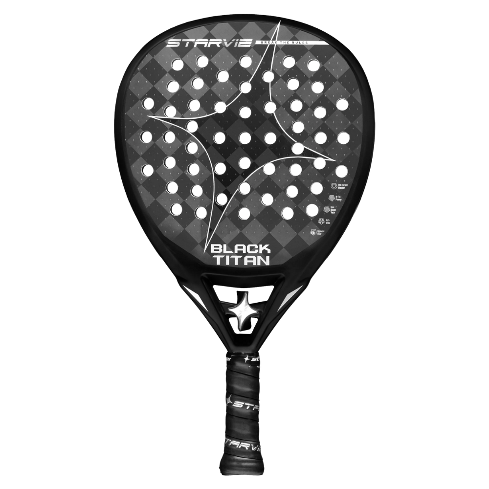 Raquette de padel Starvie Black Titan 2026 - Esprit Padel Shop