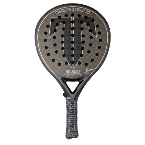 Raquette de padel Tactical Padel El Jefe 12K Midnight - Esprit Padel Shop