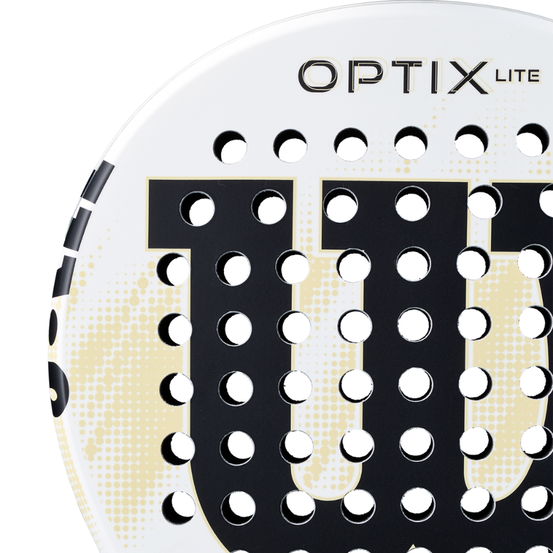 Raquette de padel Wilson Optix Lite V2 Blanc - Esprit Padel Shop
