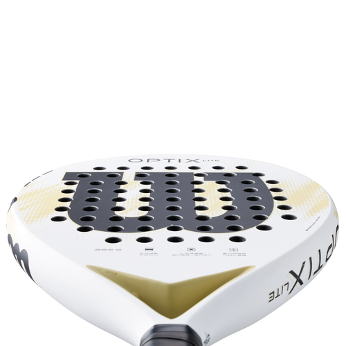 Raquette de padel Wilson Optix Lite V2 Blanc - Esprit Padel Shop