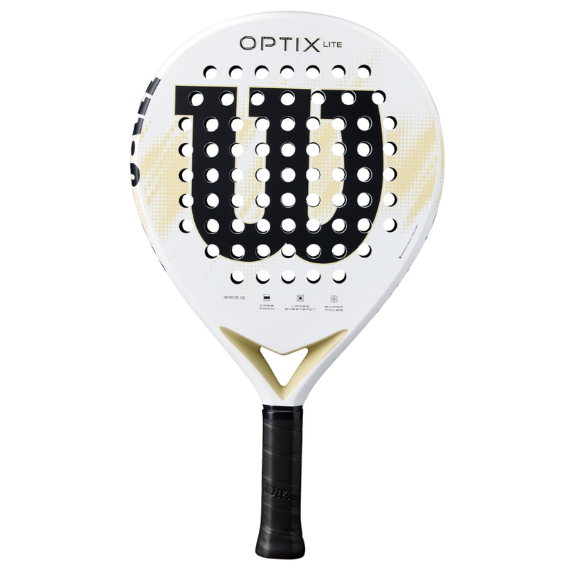 Raquette de padel Wilson Optix Lite V2 Blanc - Esprit Padel Shop