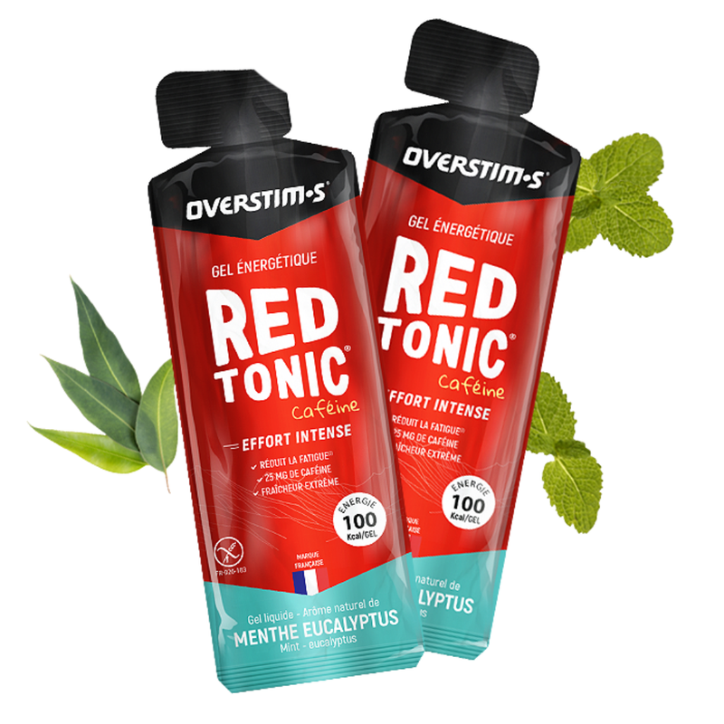 Gel énergétique Red Tonic Menthe Eucalyptus - Esprit Padel Shop