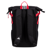 Sac à dos Adidas Multigame 3.3 Rouge/Noir Dos - Esprit Padel Shop Face