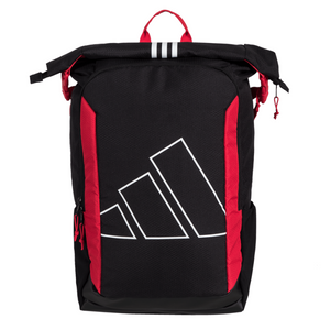 Sac à dos Adidas Multigame 3.3 Rouge/Noir Face - Esprit Padel Shop Face