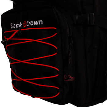 Sac à dos Black Crown Spartan Noir/Rouge - Esprit Padel Shop