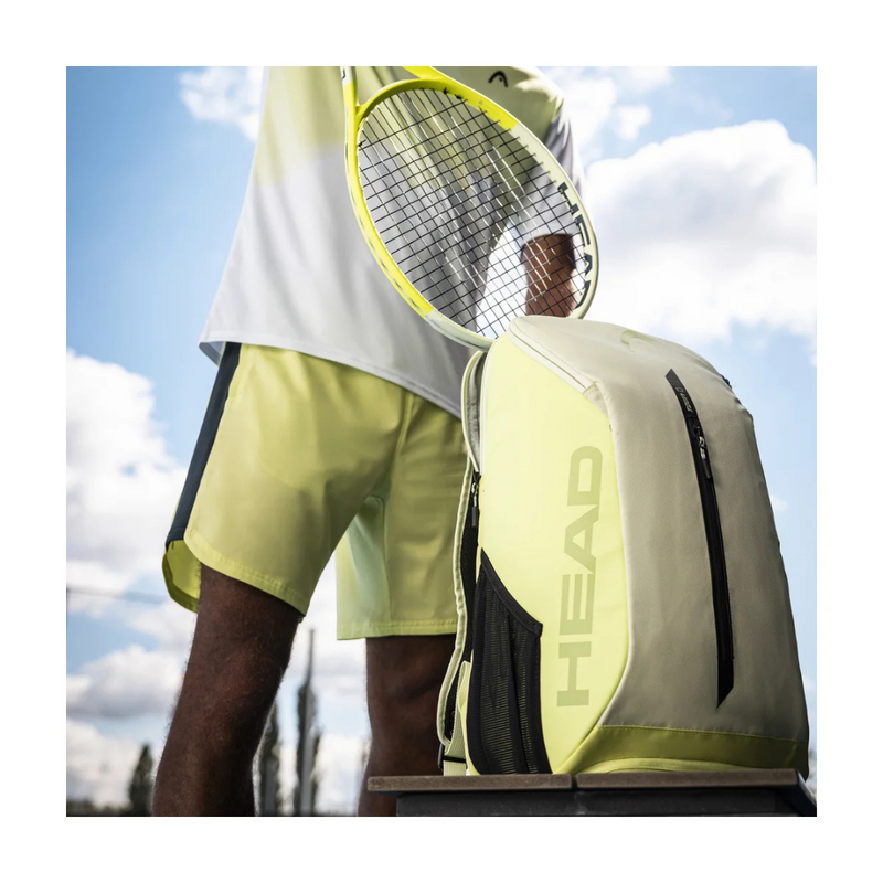 Sac à dos Head Tour 25L Jaune - Esprit Padel Shop