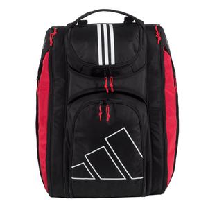 Sac de padel Adidas Multigame 3.3 Rouge/Noir Face - Esprit Padel Shop