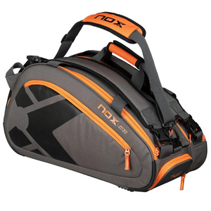 Sac de padel Nox AT10 Team 2024 Gris/Orange - Esprit Padel Shop