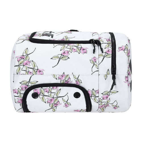 Sac de padel Osaka Padel Medium Blanc/Fleuri - Esprit Padel Shop
