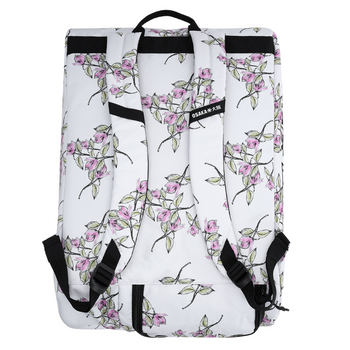 Sac de padel Osaka Padel Medium Blanc/Fleuri - Esprit Padel Shop