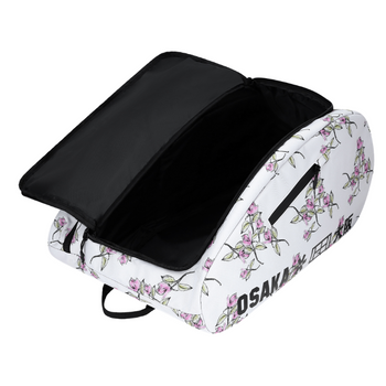 Sac de padel Osaka Padel Medium Blanc/Fleuri - Esprit Padel Shop