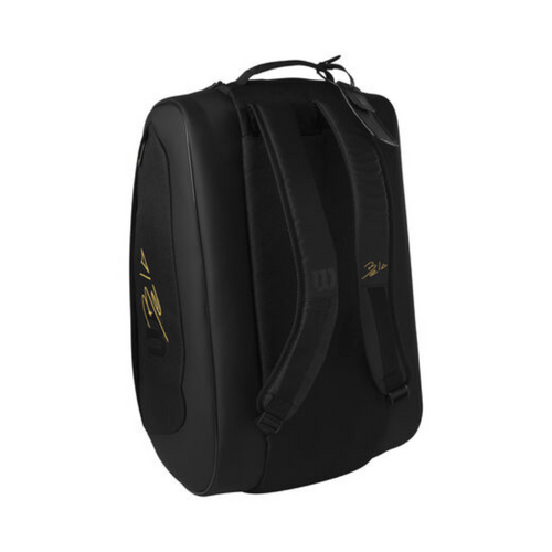 Sac de padel Wilson Bela Super Tour Noir 2024 Dos - Esprit Padel Shop