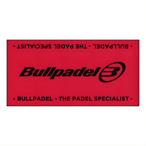 Serviette Bullpadel BPTOWEL 26 100X50 Rouge | Esprit Padel Shop
