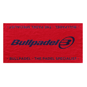 Asciugamano Bullpadel BPTOWEL 26 100X50 Rosso | Esprit Padel Negozio