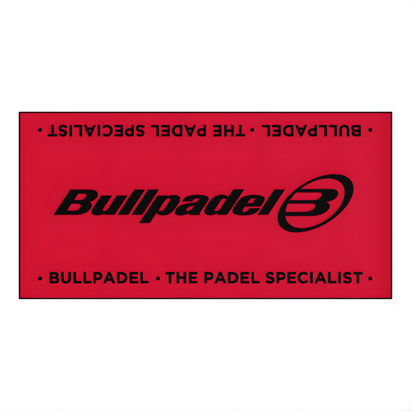 Serviette Bullpadel BPTOWEL 26 150x90 Rouge | Esprit Padel Shop