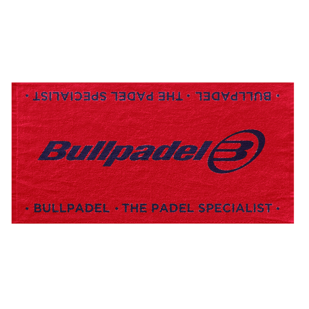 Bullpadel BPTOWEL 26 150x90 Handtuch Rot | Esprit Padel Shop