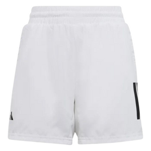 Short Adidas B Club 3S Blanc Junior - Esprit Padel Shop