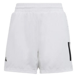 Short Adidas B Club 3S Blanc Junior - Esprit Padel Shop