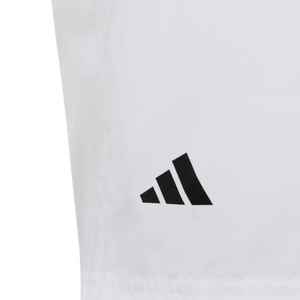 Short Adidas B Club 3S Blanc Junior - Esprit Padel Shop