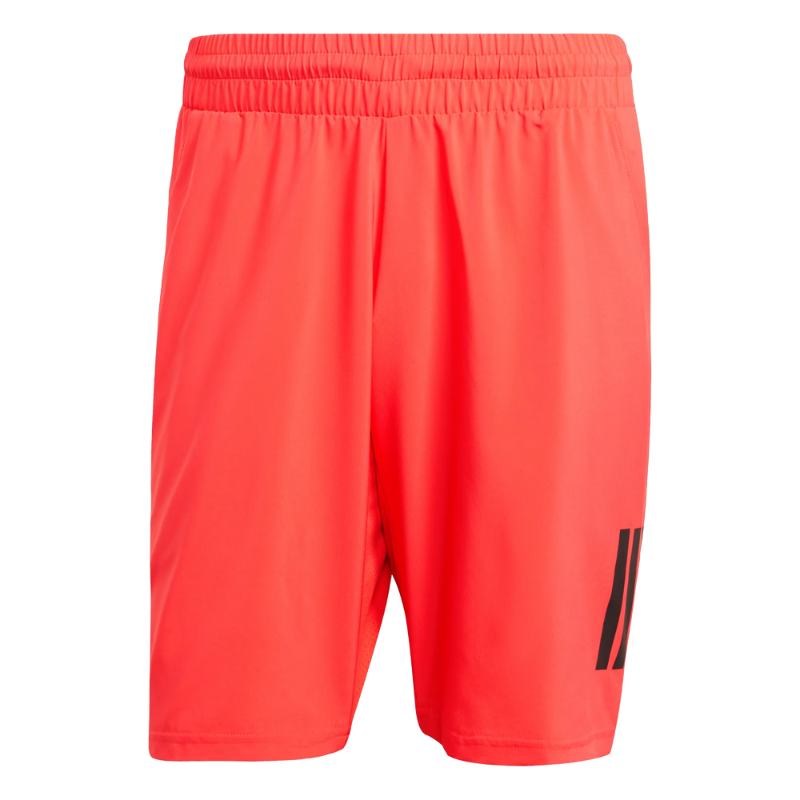 Short Adidas Club 3 Stripes Rouge - Esprit Padel Shop