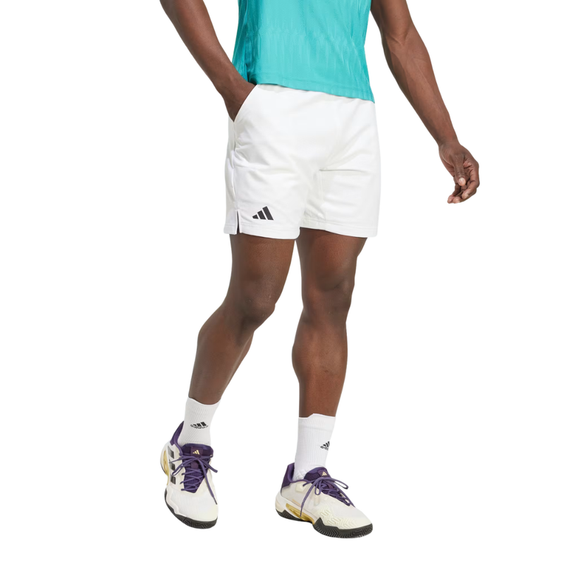 Short Adidas Ergo 7" Blanc - Esprit Padel Shop