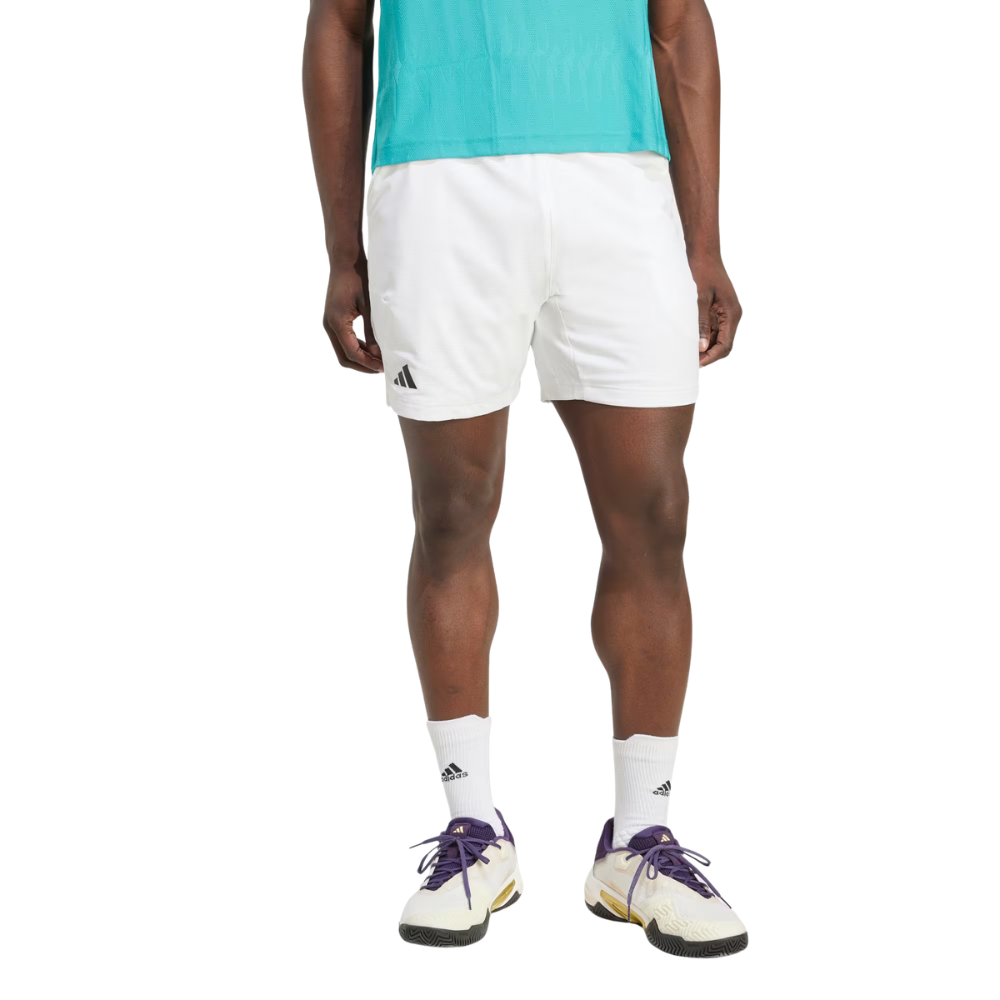 Short Adidas Ergo 7" Blanc - Esprit Padel Shop
