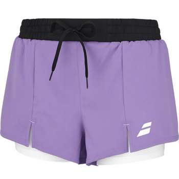 Short Babolat Padel Short Violet Femme 2025 - Esprit Padel Shop