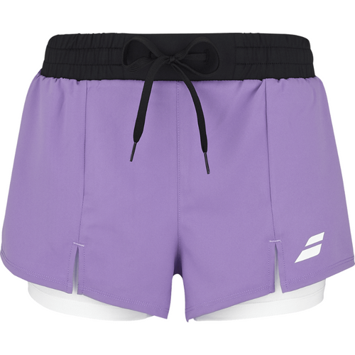 Short Babolat Padel Short Violet Femme 2025 - Esprit Padel Shop