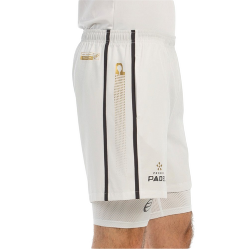 Short Bullpadel Barde Blanc - Esprit Padel Shop