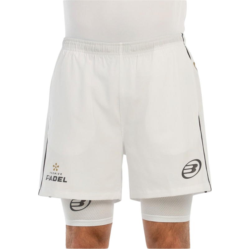 Short Bullpadel Barde Blanc - Esprit Padel Shop