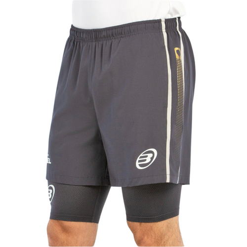 Short Bullpadel Barde Noir - Esprit Padel Shop