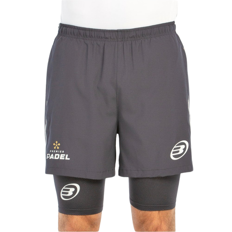 Short Bullpadel Barde Noir - Esprit Padel Shop