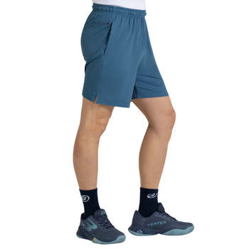 Bullpadel Cimos light blue shorts - Esprit Padel Shop