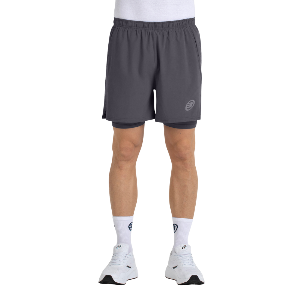 Short Bullpadel Montis Gris Foncé - Esprit Padel Shop