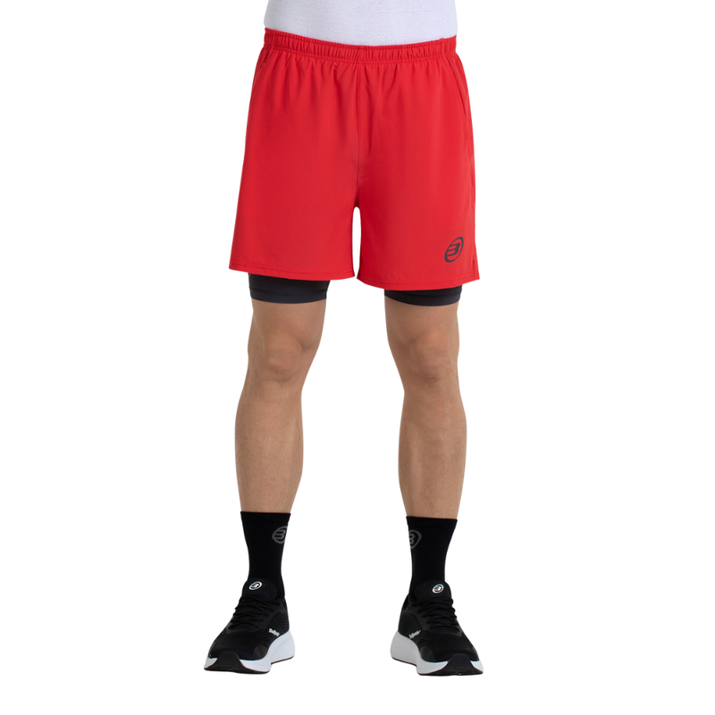Shorts Bullpadel Montis Rot - Esprit Padel Shop
