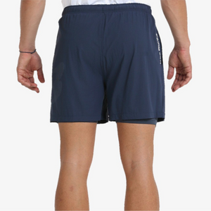 Short Bullpadel Yente 23I Bleu Marine Arrière - Esprit Padel Shop