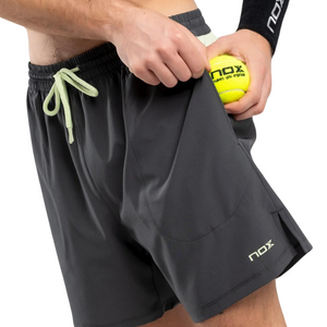 Short Nox Pro Gris - Esprit Padel Shop