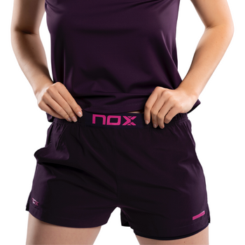 Short Nox Pro Violet Femme - Esprit Padel Shop