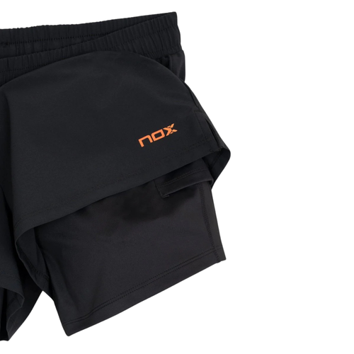 Short Nox Team Noir Femme - Esprit Padel Shop