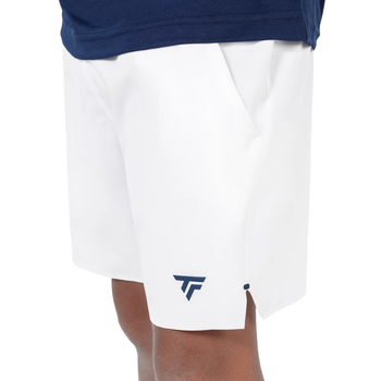 Short Tecnifibre Team Stretch Blanc - Esprit Padel Shop