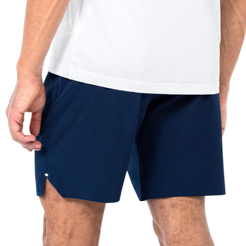 Short Tecnifibre Team Stretch Bleu Marine - Esprit Padel Shop