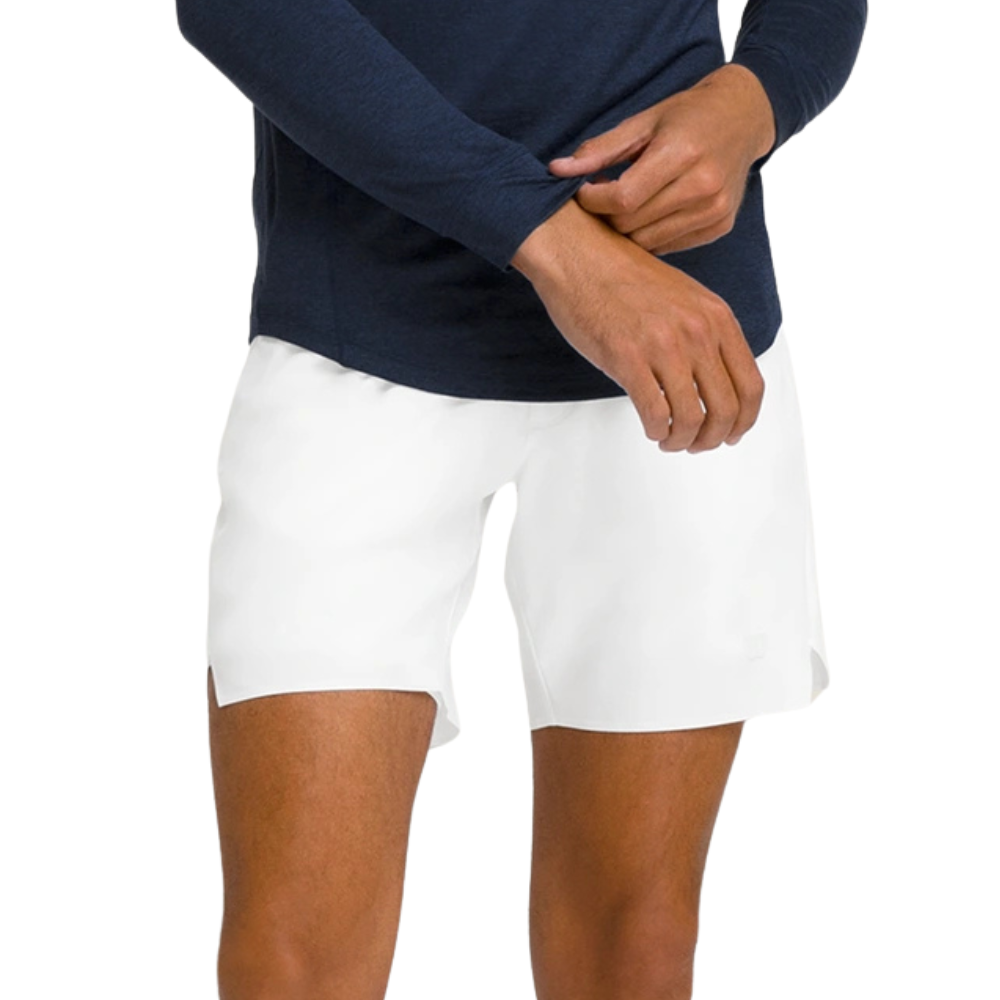 Pantaloncini Wilson Tournament V2 7" Unlined Bianco - Esprit Padel Shop