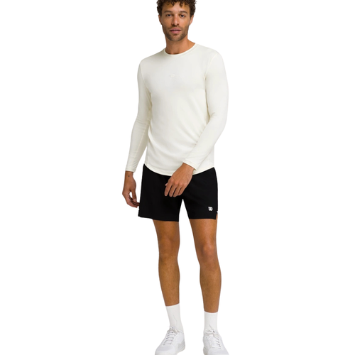 Short Wilson Tournament V2 7" Unlined Noir - Esprit Padel Shop