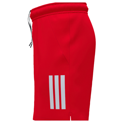Short Adidas Club 3 Stripes 7" Rouge - Esprit Padel Shop