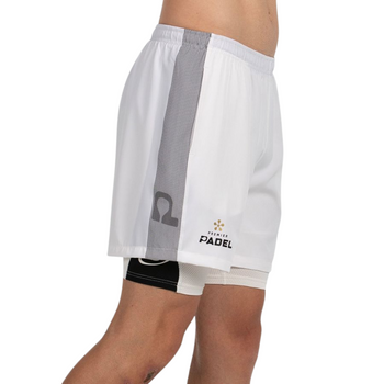 Short Bullpadel Pingu Blanc - Esprit Padel Shop