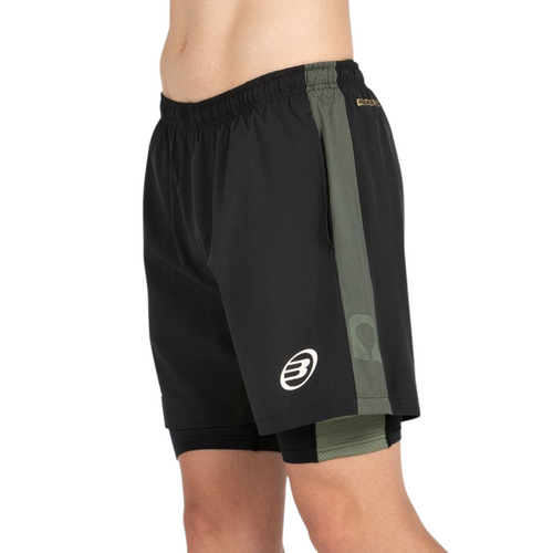 Short Bullpadel Pingu Noir - Esprit Padel Shop