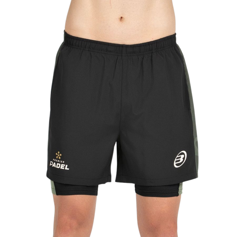 Short Bullpadel Pingu Noir - Esprit Padel Shop