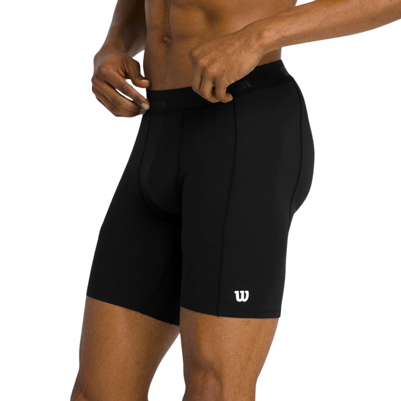 Short de Compression Wilson Noir - Esprit Padel Shop